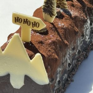 Christmas Tiramisu Log