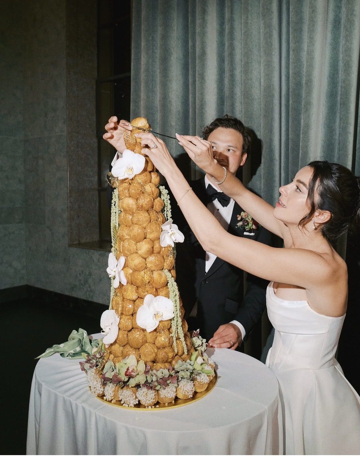 Wedding croquembouche from Croquembouche Pâtisserie